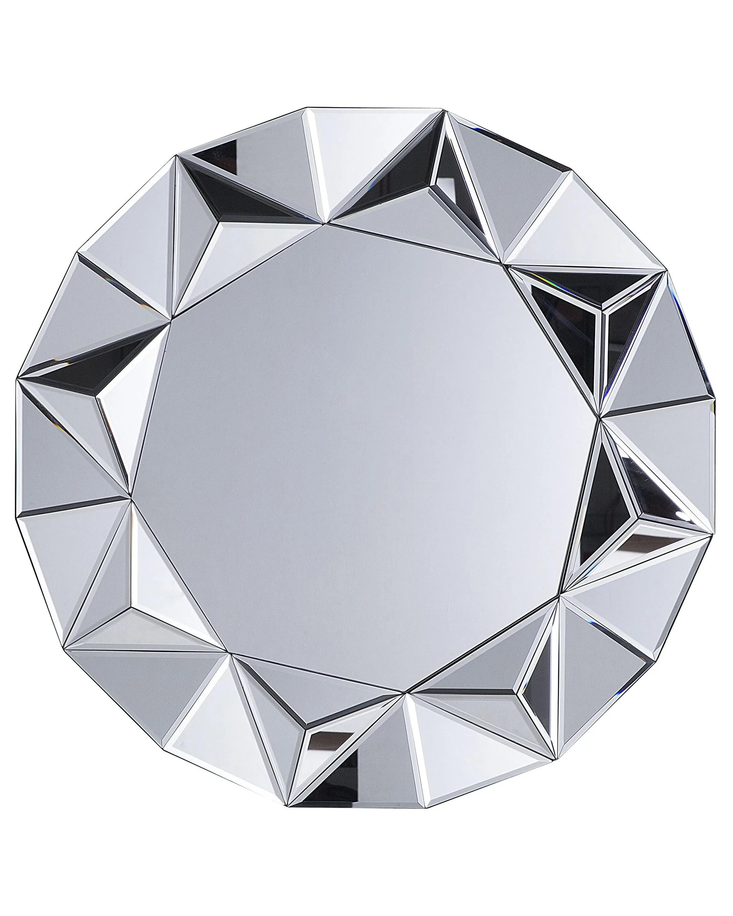 Specchio HABAY 70 cm 70 cm Argento