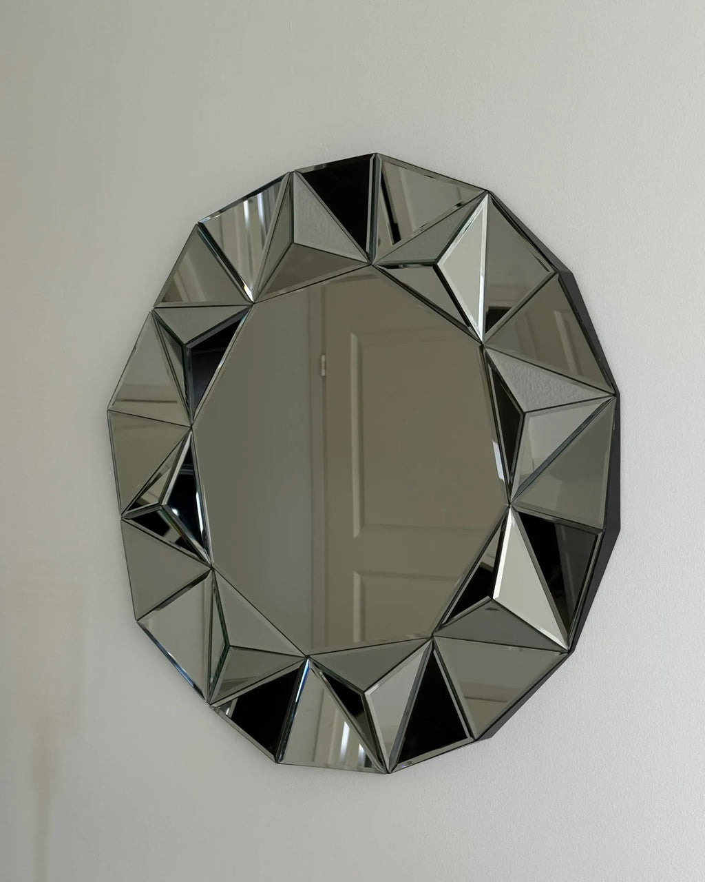 Specchio HABAY 70 cm 70 cm Argento