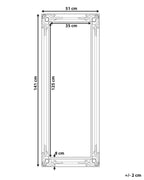 51 cm 141 cm Miroir