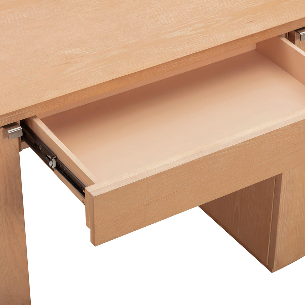 64 Wood Executive Desk With Storage
