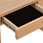 Bureau d'écriture 52 po à 2 tiroirs en bois