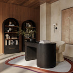 Bureau de direction en bois de 64 po avec rangement