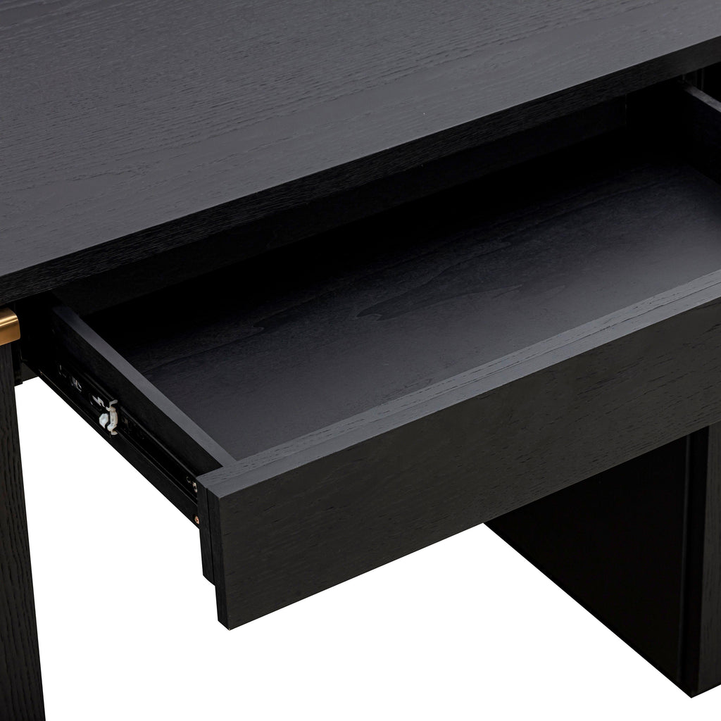 64 Wood Executive Desk With Storage