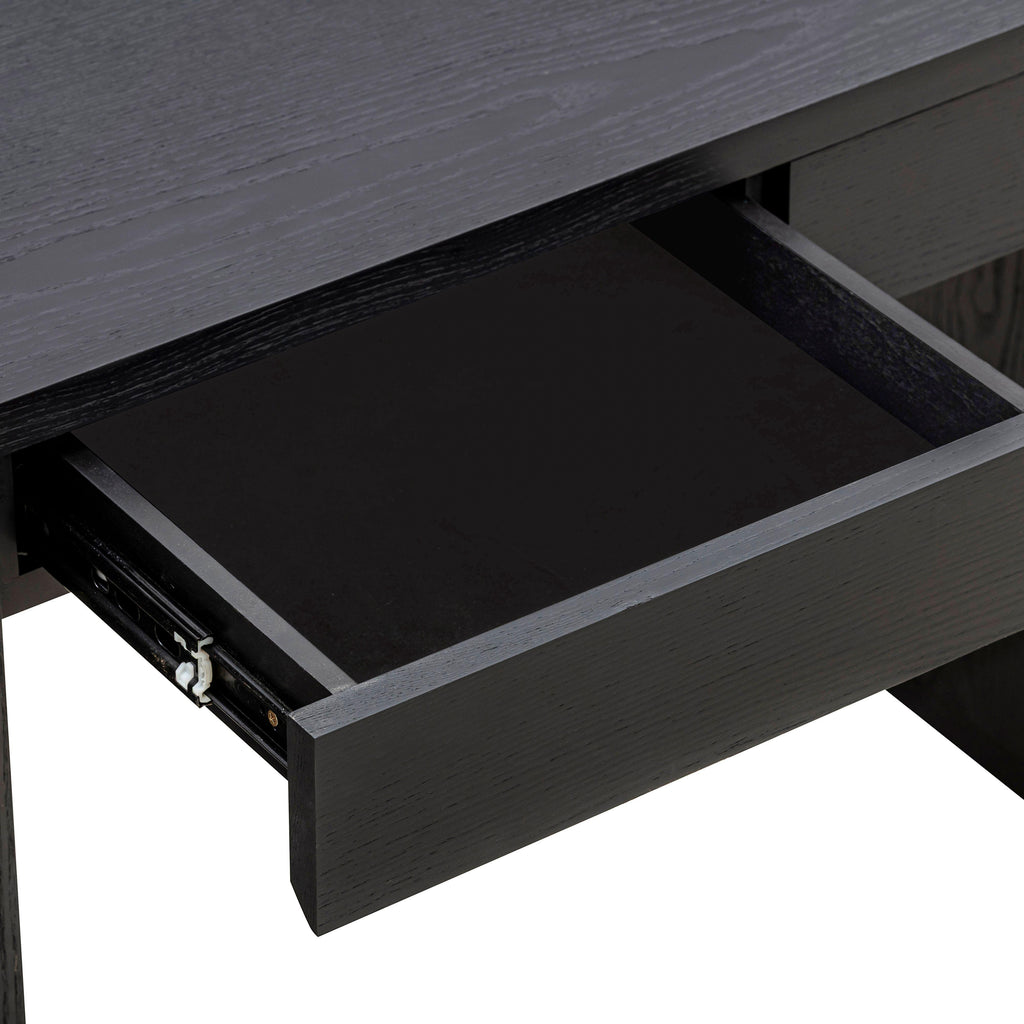 52 Wood 2-Drawer Writing Desk
