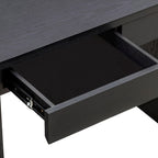 Bureau d'écriture 52 po à 2 tiroirs en bois