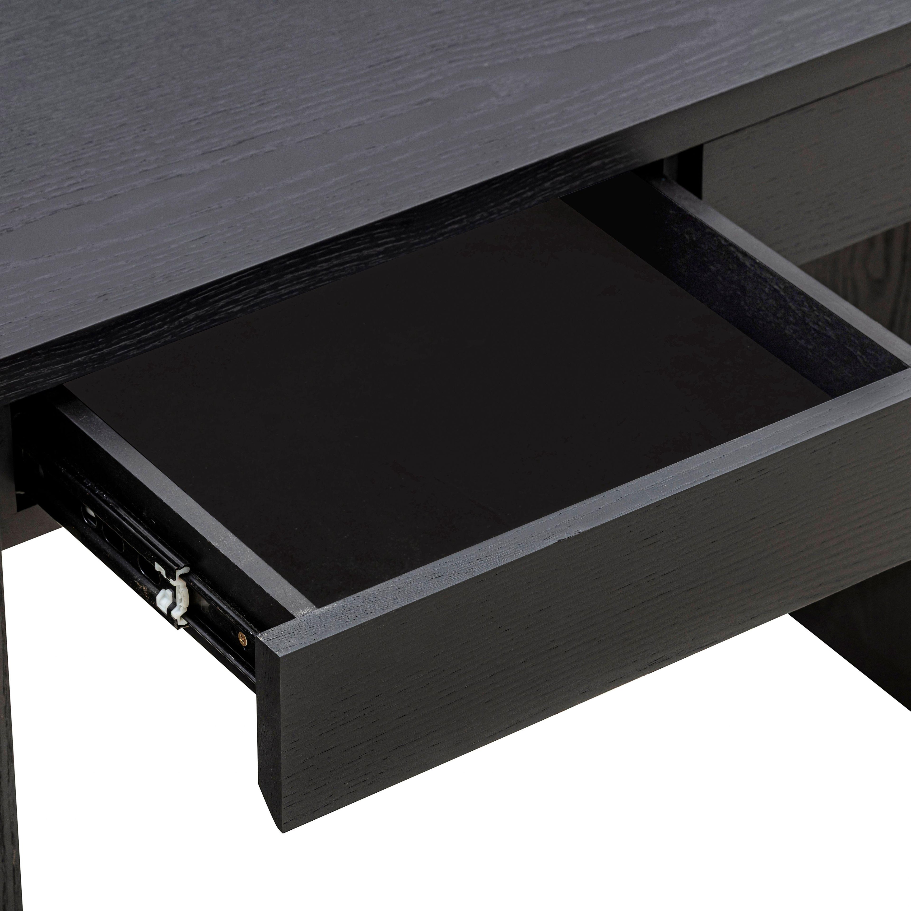 52 Wood 2-Drawer Writing Desk