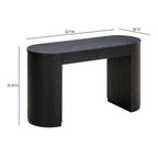 Bureau d'écriture 52 po à 2 tiroirs en bois