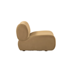 Chaise sans accoudoirs en velours