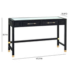 Bureau en rotin tressé 47