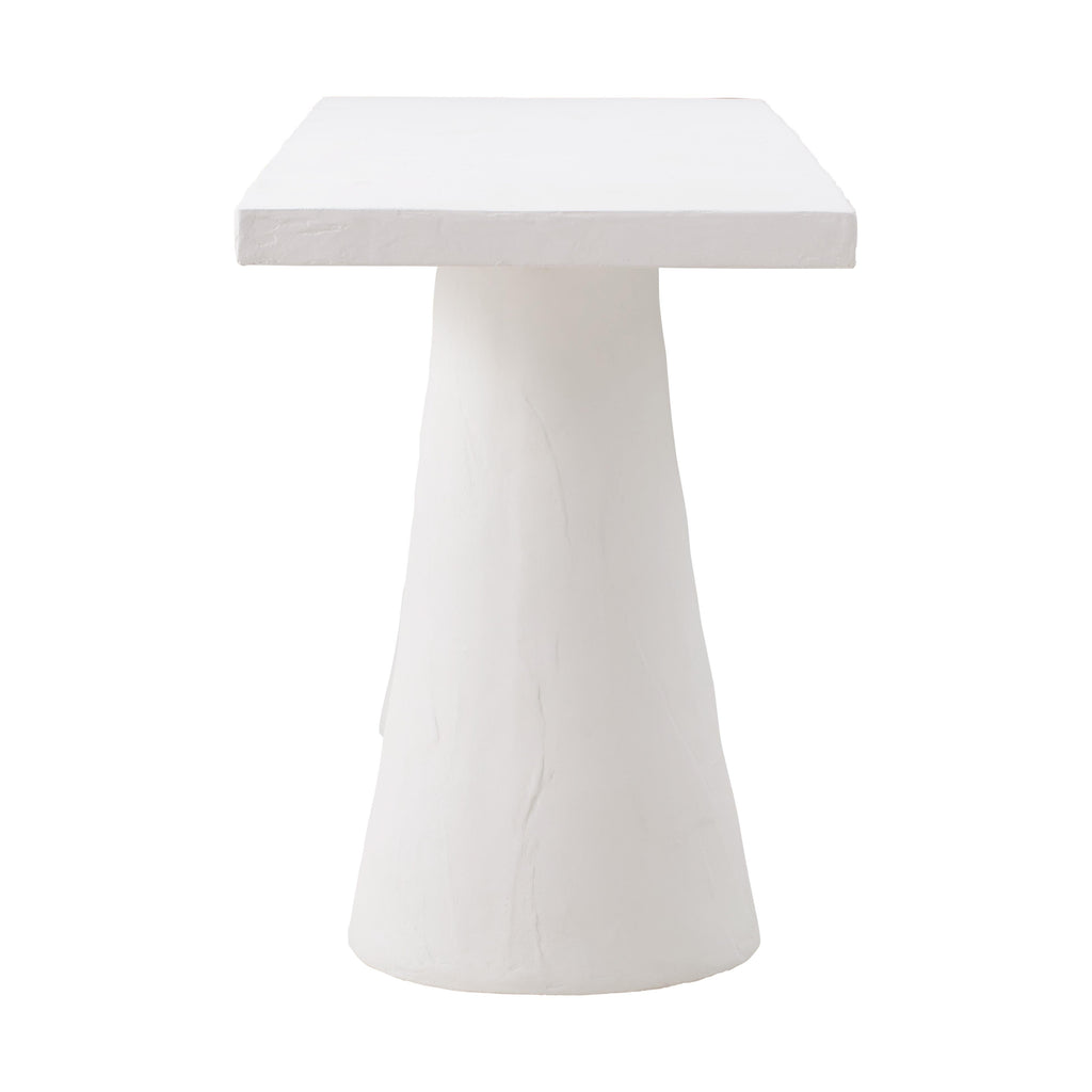 68.5 Desk in Faux Plaster