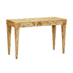 Bureau de travail 48 po en ronce, 2 tiroirs