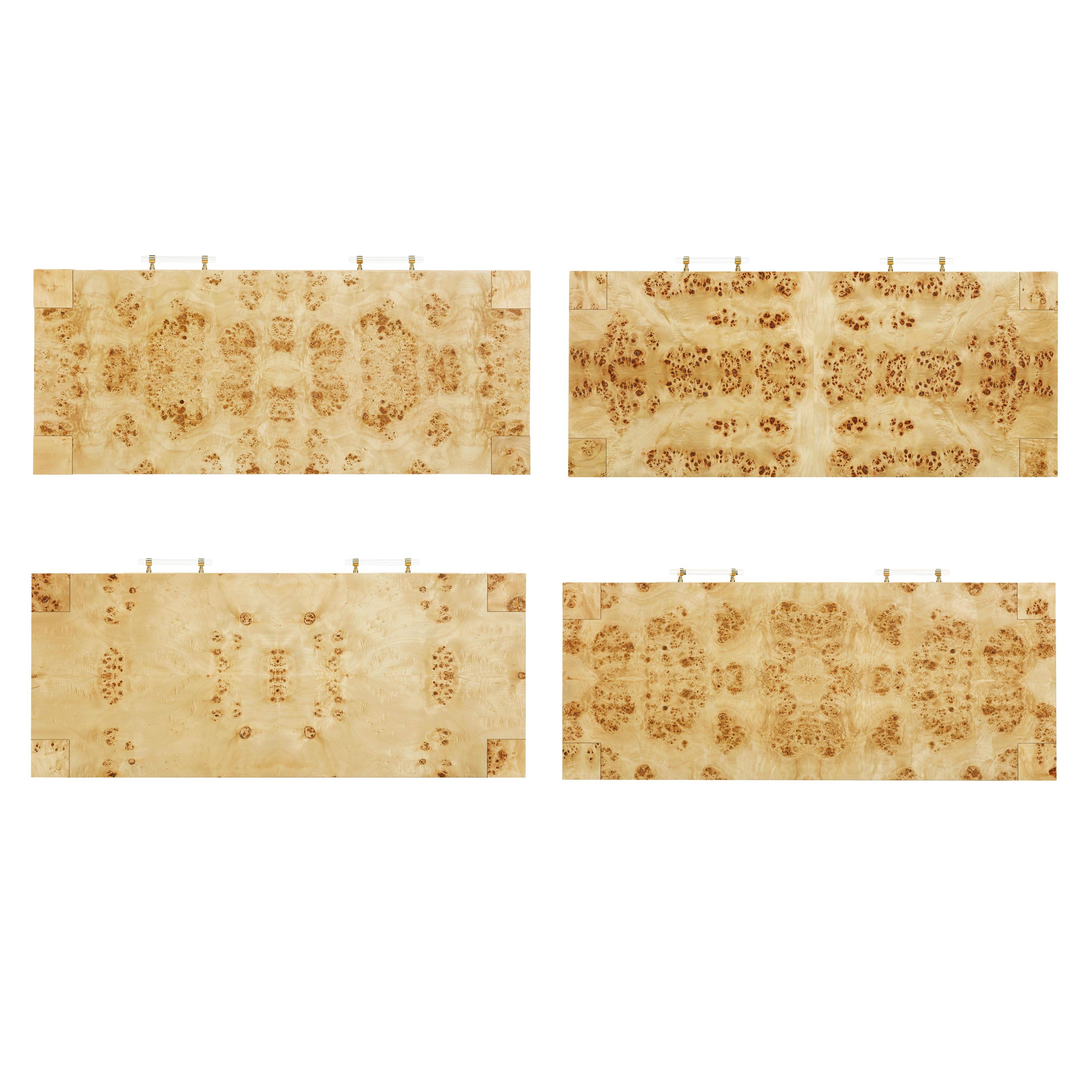 48 Burl 2-Drawer Work Desk