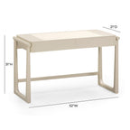 52 Bureau à 2 tiroirs