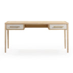 Bureau de direction 62 pouces, finition naturelle blanchie