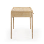 Bureau de direction 62 pouces, finition naturelle blanchie