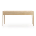 Bureau de direction 62 pouces, finition naturelle blanchie