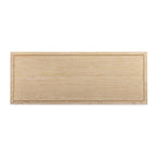 Bureau de direction 62 pouces, finition naturelle blanchie