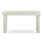 Bureau de direction 2 tiroirs crème 55 po