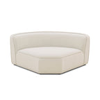 Chaise d'angle en lin recyclé Sand