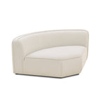 Chaise d'angle en lin recyclé Sand