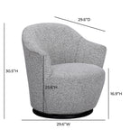 Fauteuil pivotant d'appoint