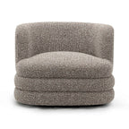 Fauteuil de salon pivotant en bouclette haute performance pour hôtel