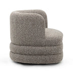Fauteuil de salon pivotant en bouclette haute performance pour hôtel