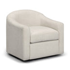 Fauteuil pivotant en tissu tressé de qualité professionnelle