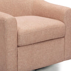 Fauteuil pivotant en tissu tressé de qualité professionnelle