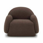 Fauteuil d'appoint en bouclette de qualité contractuelle