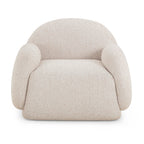 Fauteuil d'appoint en bouclette de qualité contractuelle