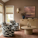 Fauteuil d'appoint noir Passe