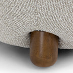 Fauteuil d'appoint gris chaud