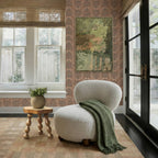 Fauteuil d'appoint gris chaud