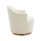 Fauteuil pivotant d'appoint
