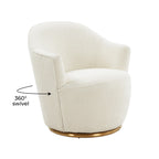 Fauteuil pivotant d'appoint