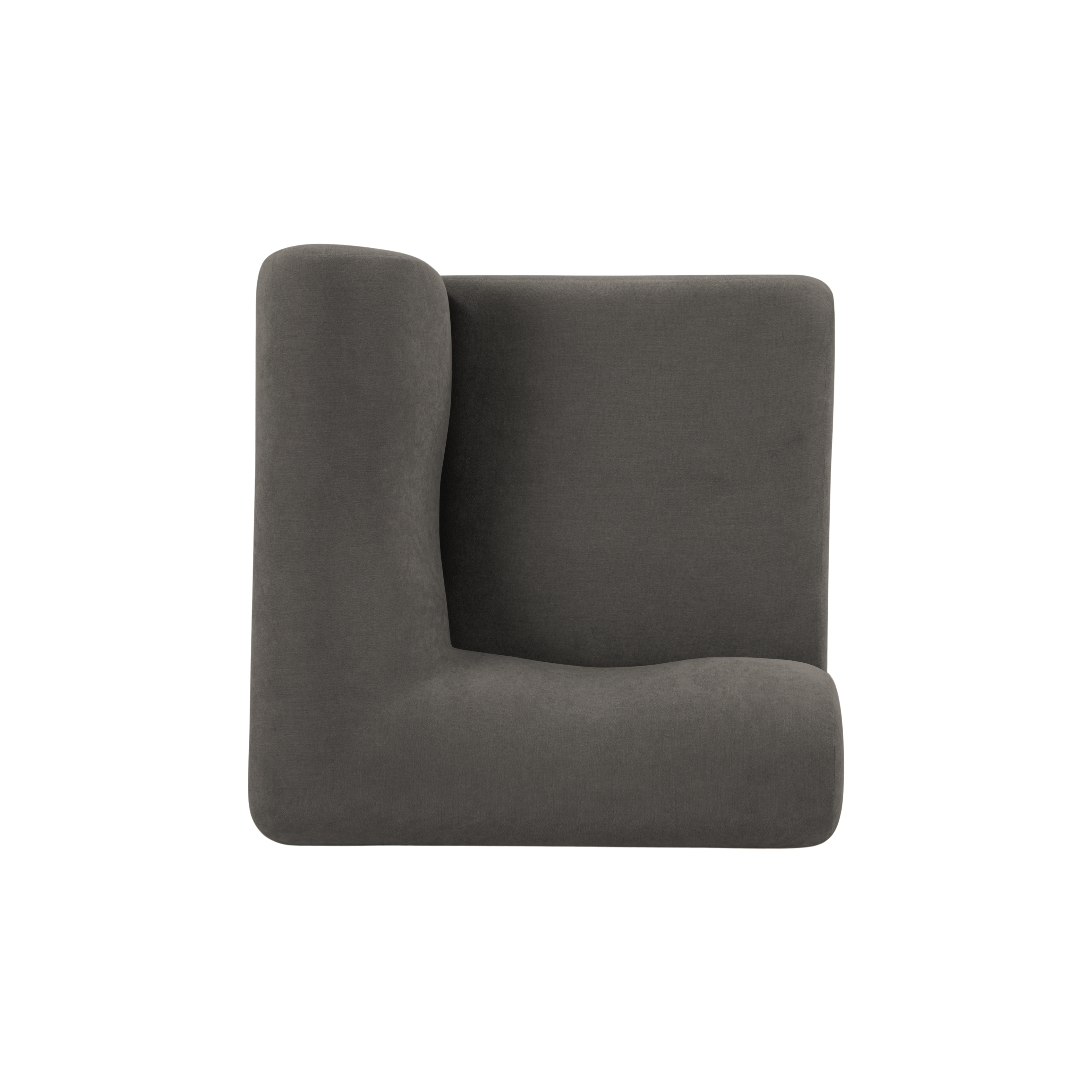 Zenith Contract-Grade Upcycled Fabric Corner Wedge