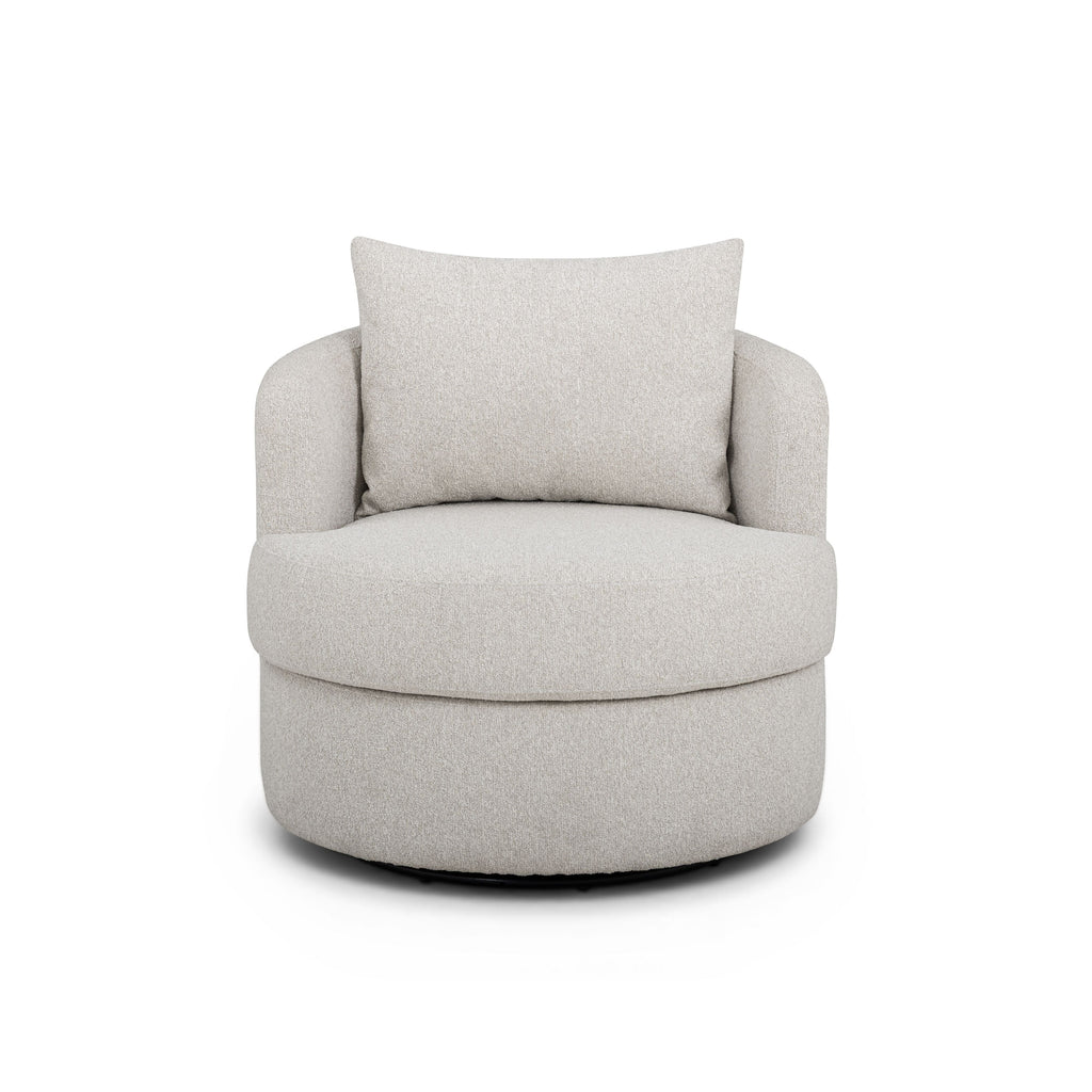 Silvi Performance Boucle Swivel Accent Chair