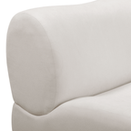 Chaise en tissu de qualité contractuelle
