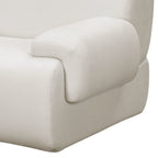 Chaise d'angle en tissu recyclé de qualité contractuelle