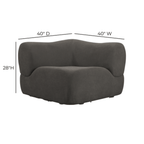 Cale d'angle en tissu de qualité contractuelle