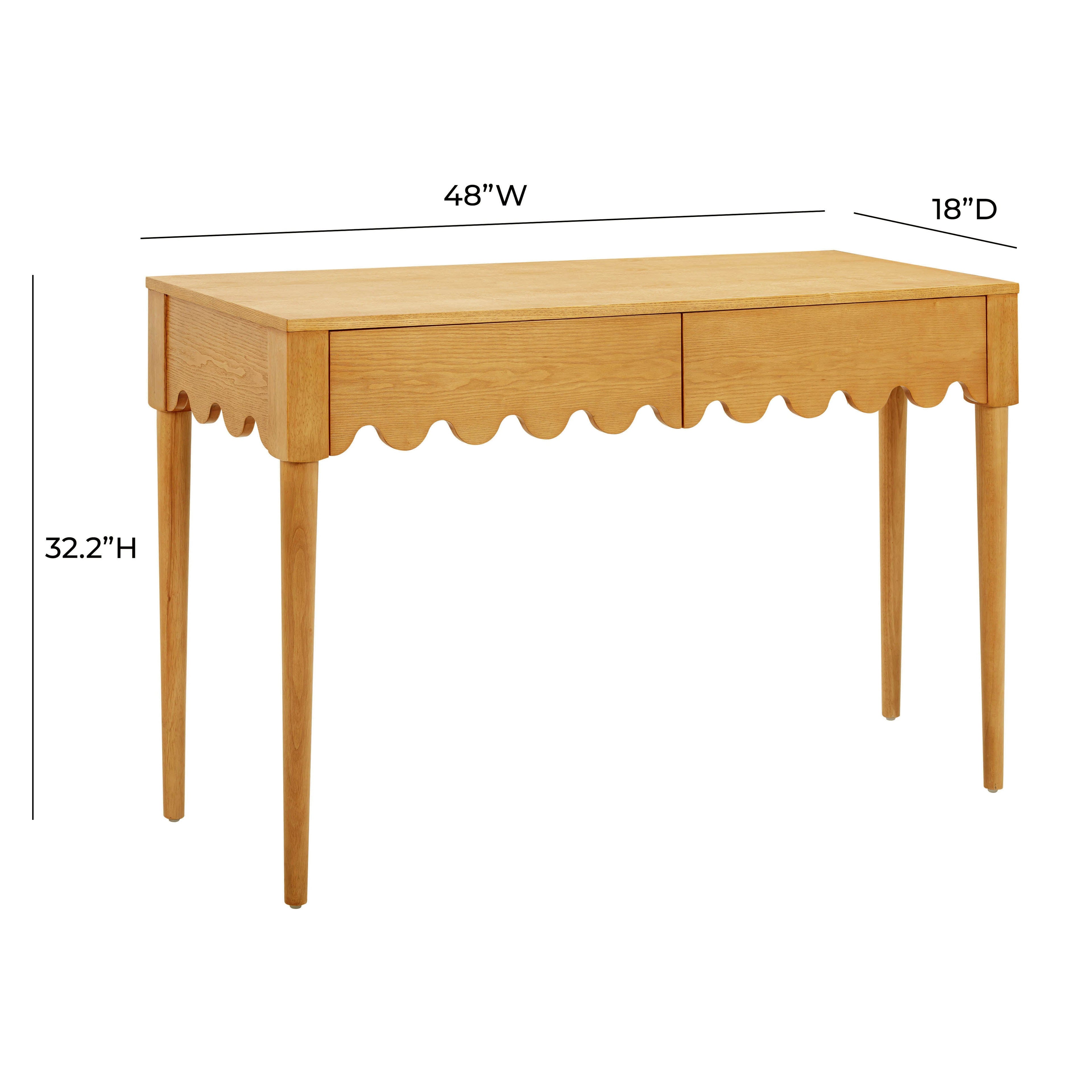 Oodle 48 2-Drawer Desk