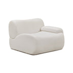 Chaise d'angle en tissu recyclé de qualité contractuelle