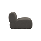 Chaise en tissu de qualité contractuelle