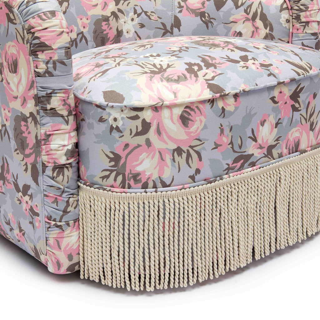 Pamela Tasseled Lounge Accent Chair
