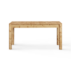 Bureau de travail à 3 tiroirs Burl, 60 po, naturel